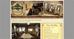 Desktop Screenshot of hollyhillhomestead.com